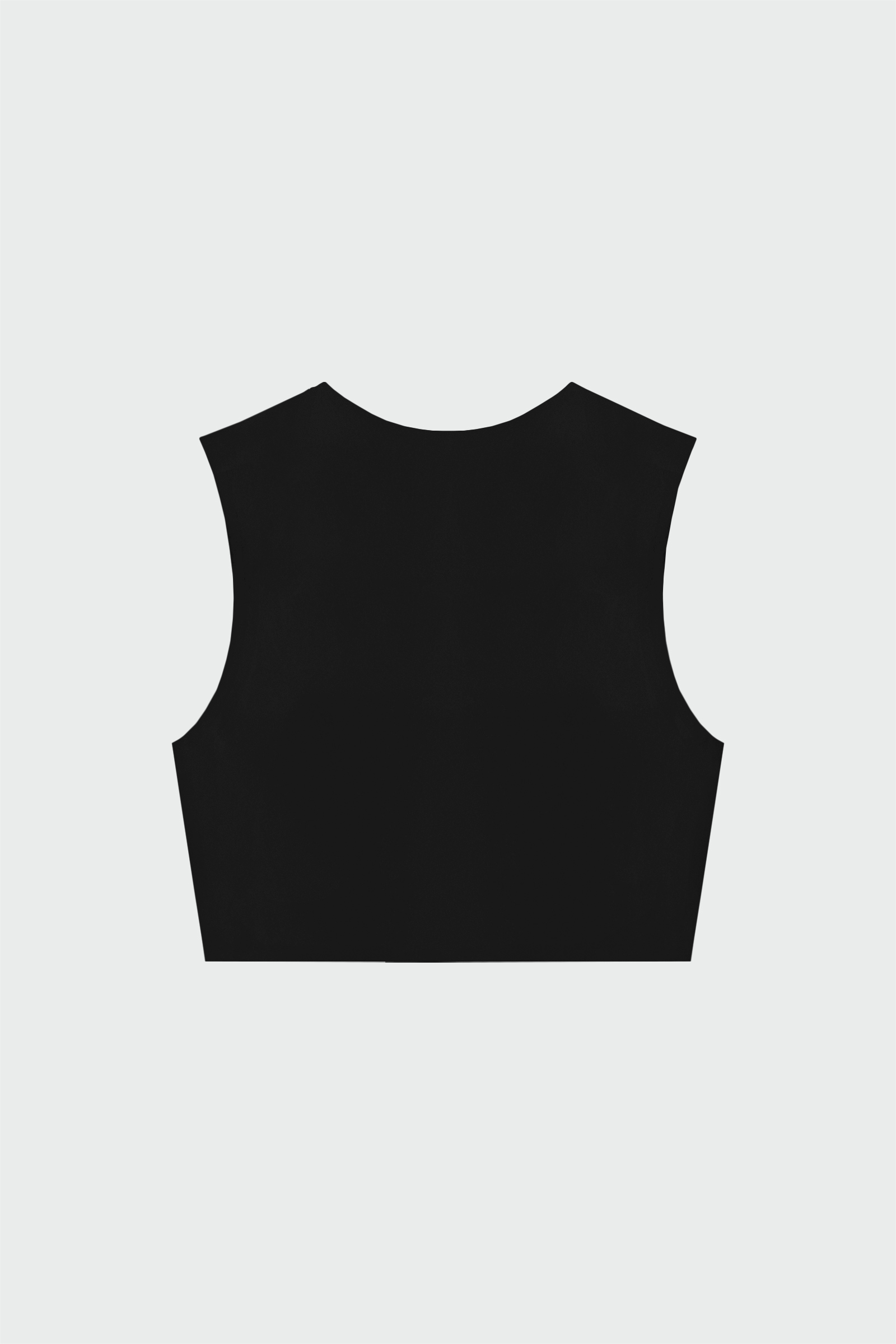 Biss Siyah Kadın Crop Top