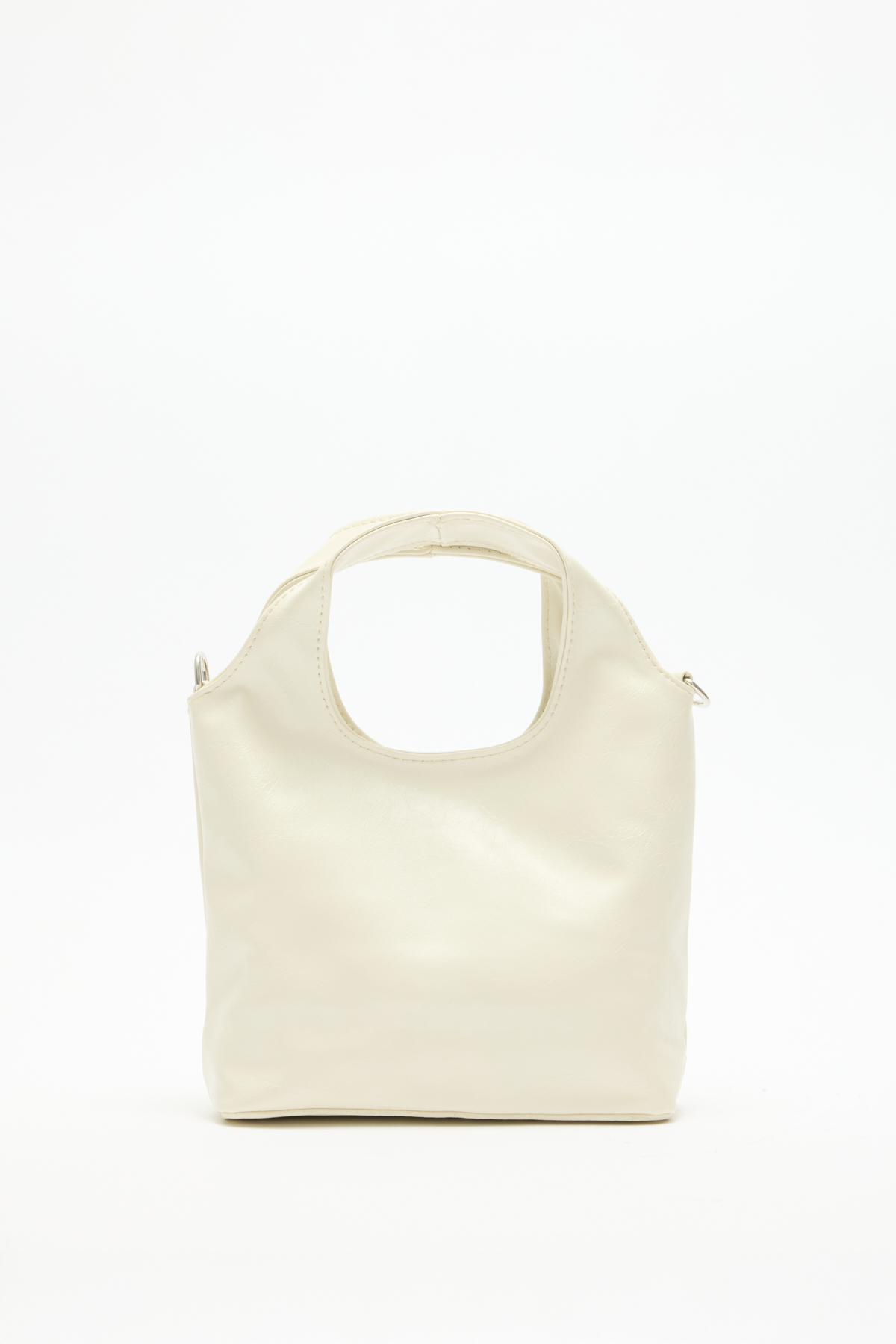 Büyük Taş Detaylı Bej Kadın Çanta