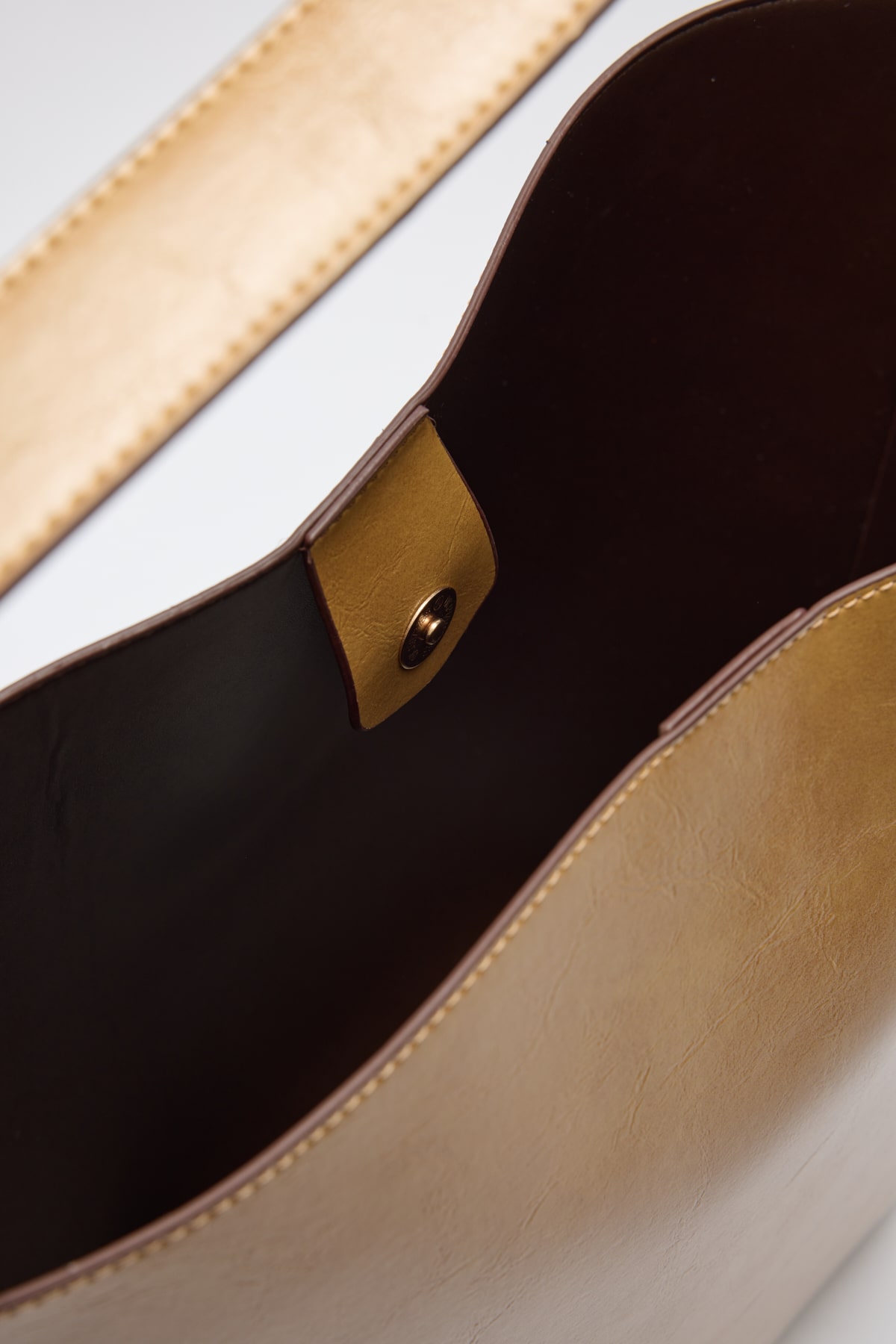 Koni Shopper Çanta Camel Kadın Çanta