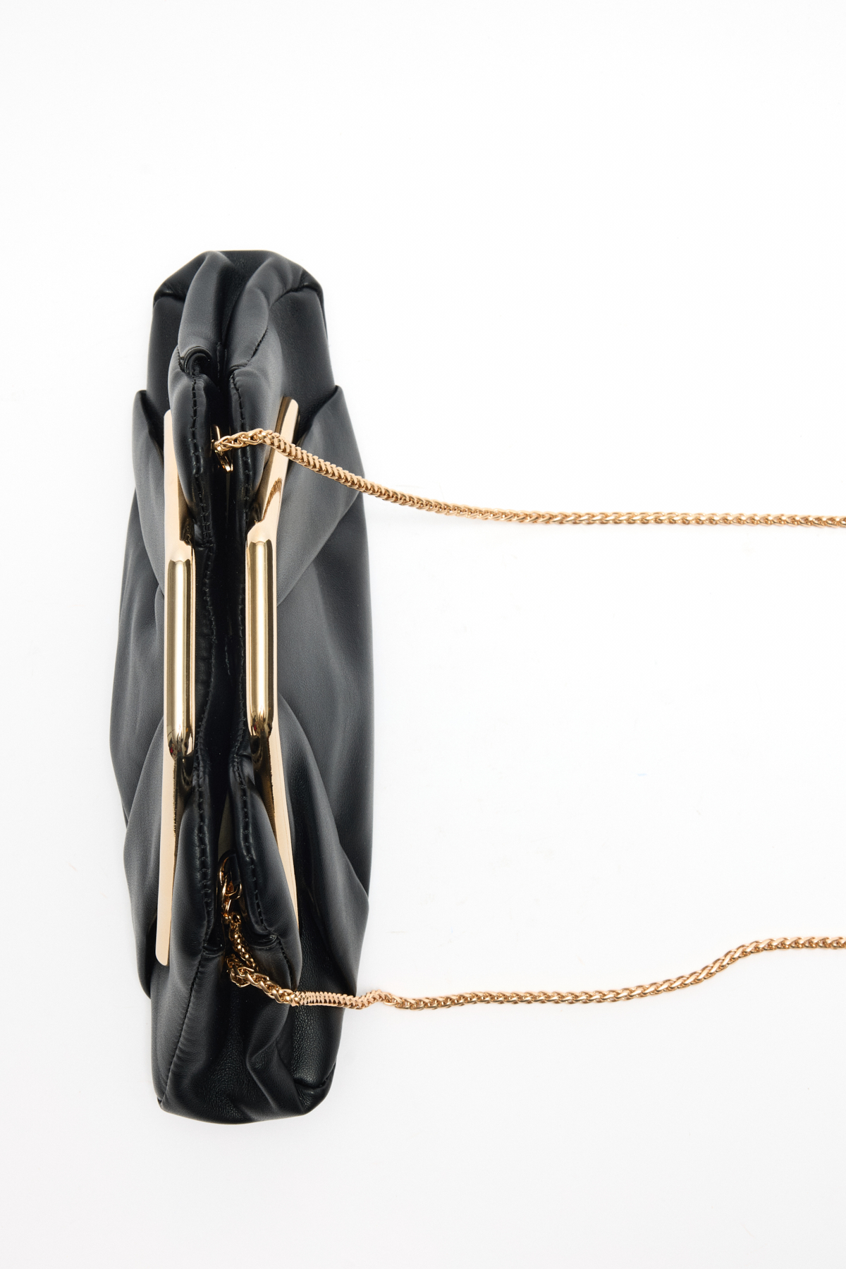 Geometrik Çerçeve Detaylı Siyah Kadın Çanta