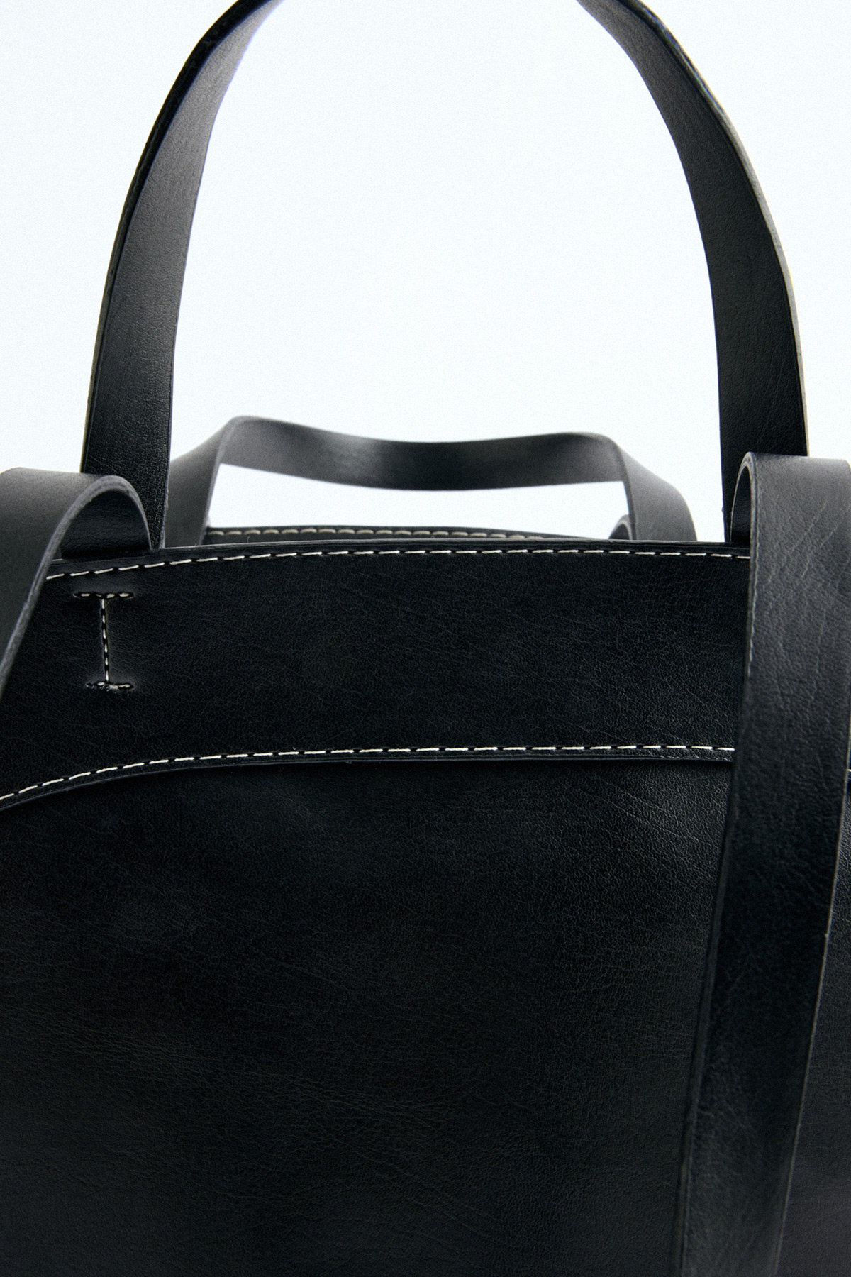 Çift Saplı Siyah Kadın Çanta