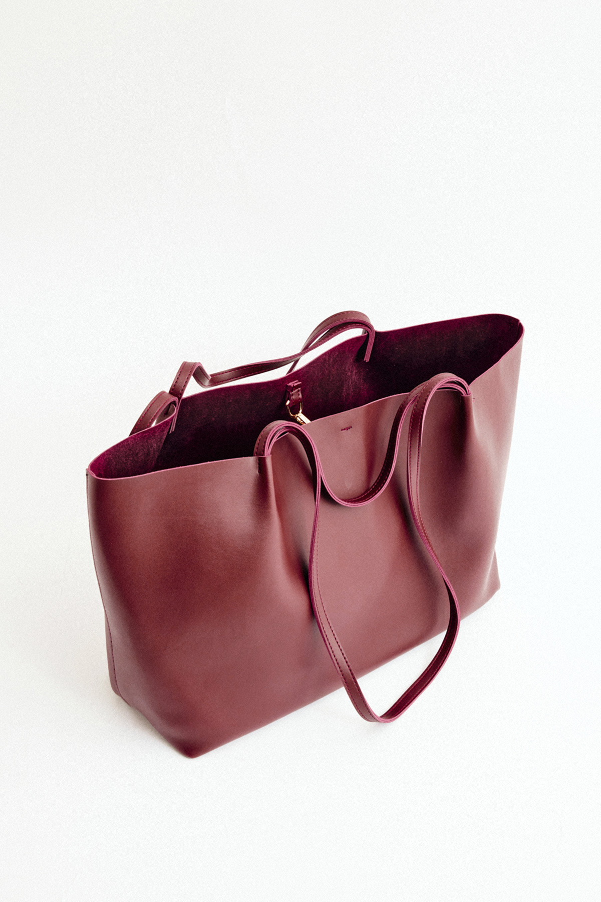 Çok Saplı Shopper Bordo Kadın Çanta