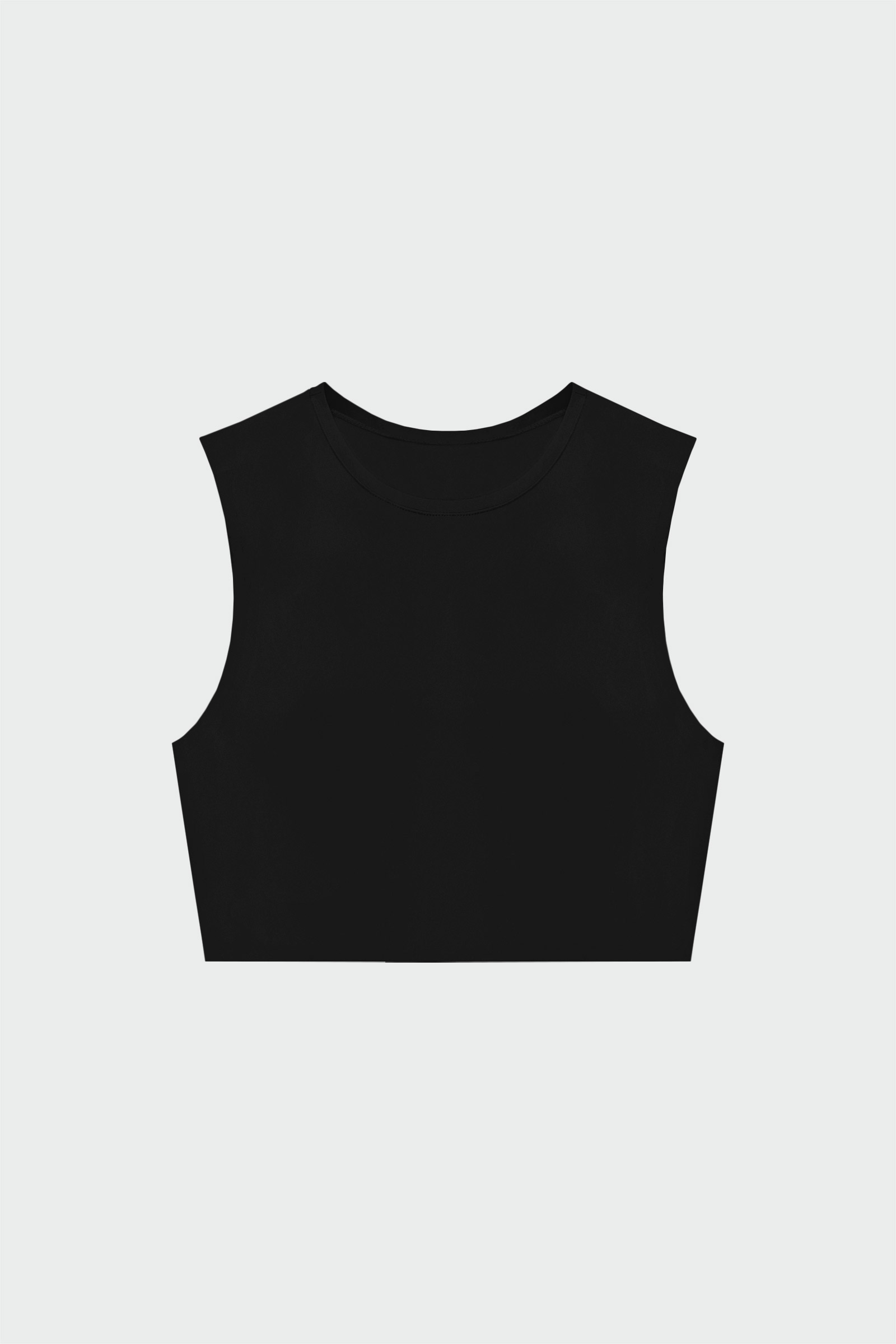 Biss Siyah Kadın Crop Top