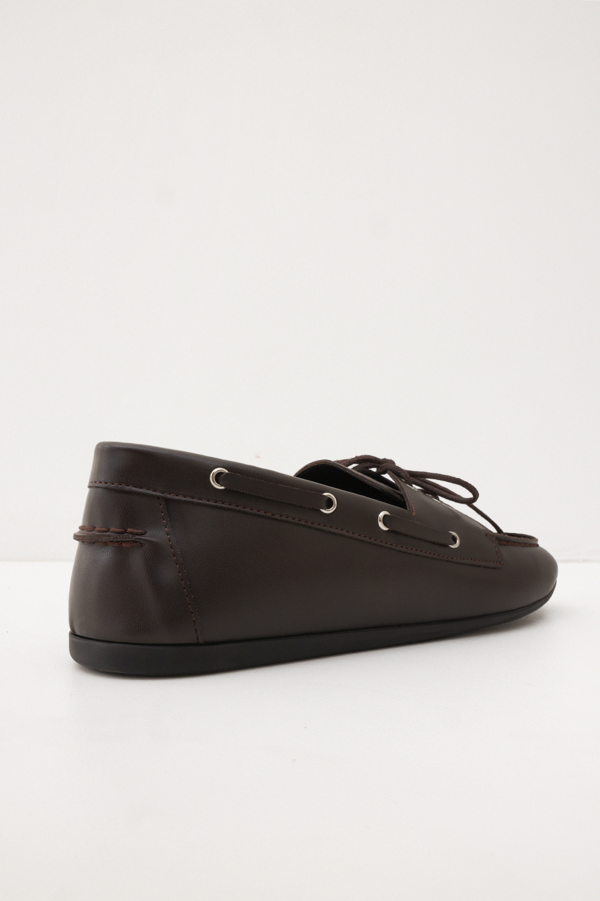 Fiyonk Detaylı Loafer Acı Kahve Kadın Babet