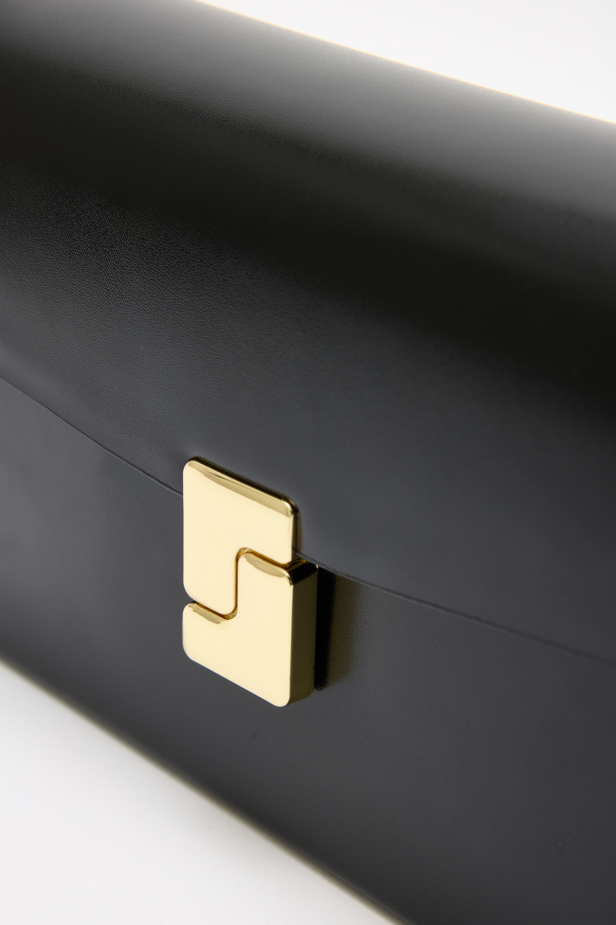 Gold Kilit Detaylı Siyah Kadın Çanta