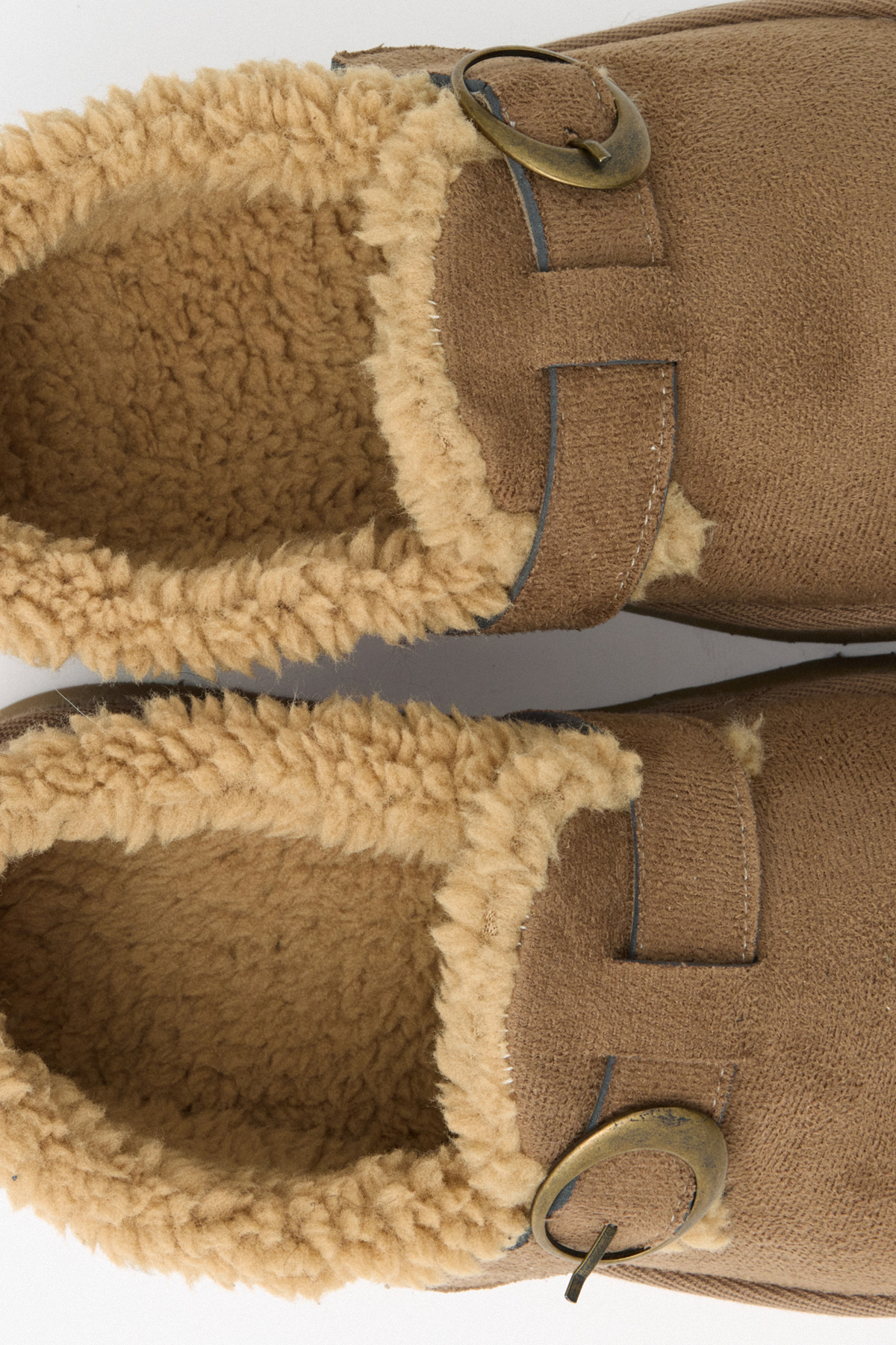 İçi Kürklü Eskitme Tokalı Vizon Süet Kadın Bot