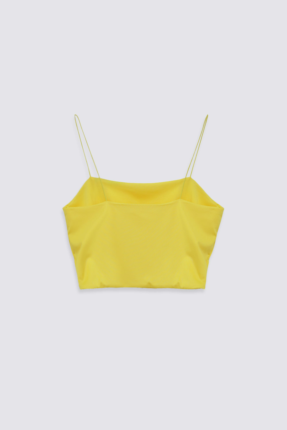 İP ASKILI Sarı Kadın Crop Top