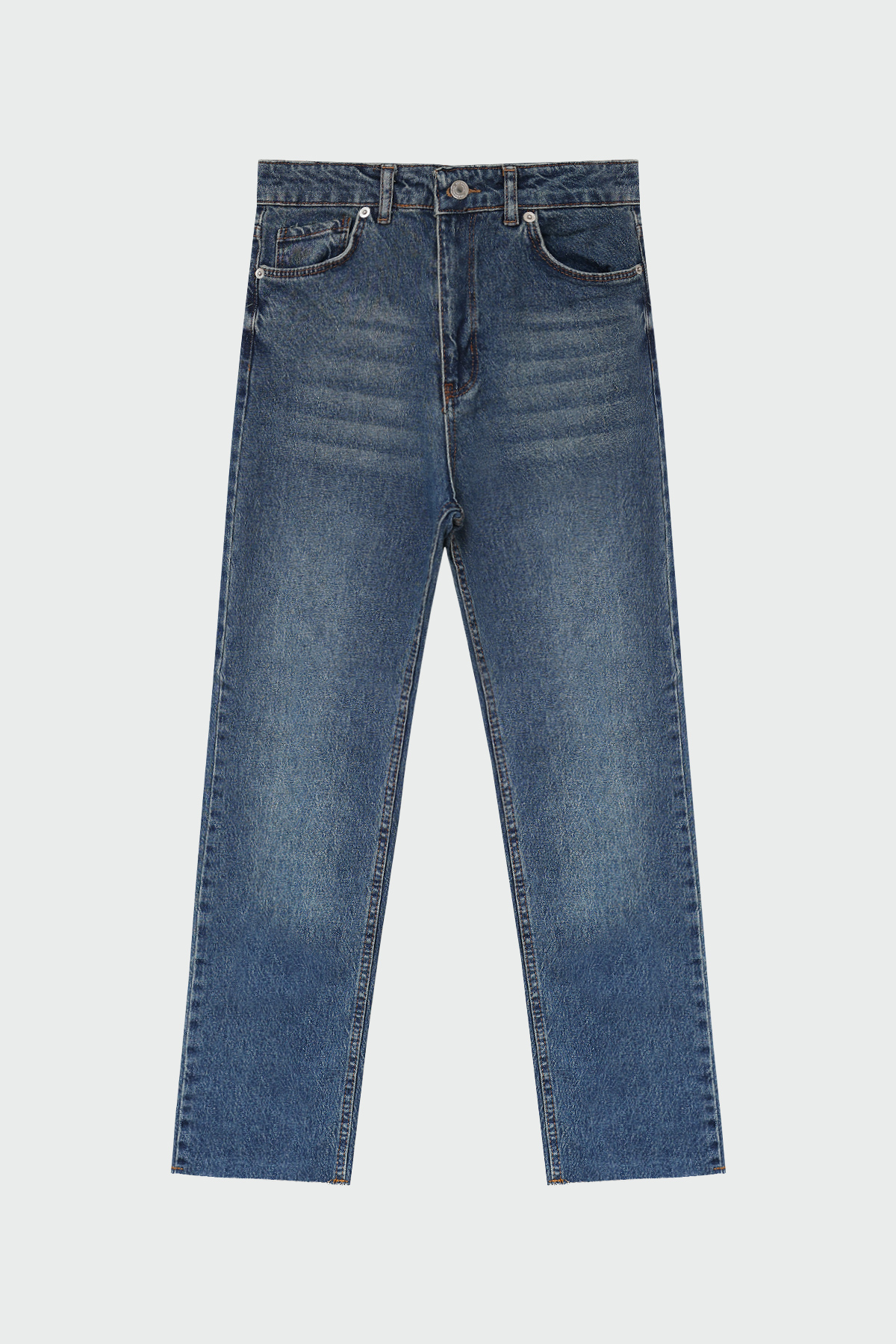 Straight Fit Boot Cut Mavi Kadın Jean