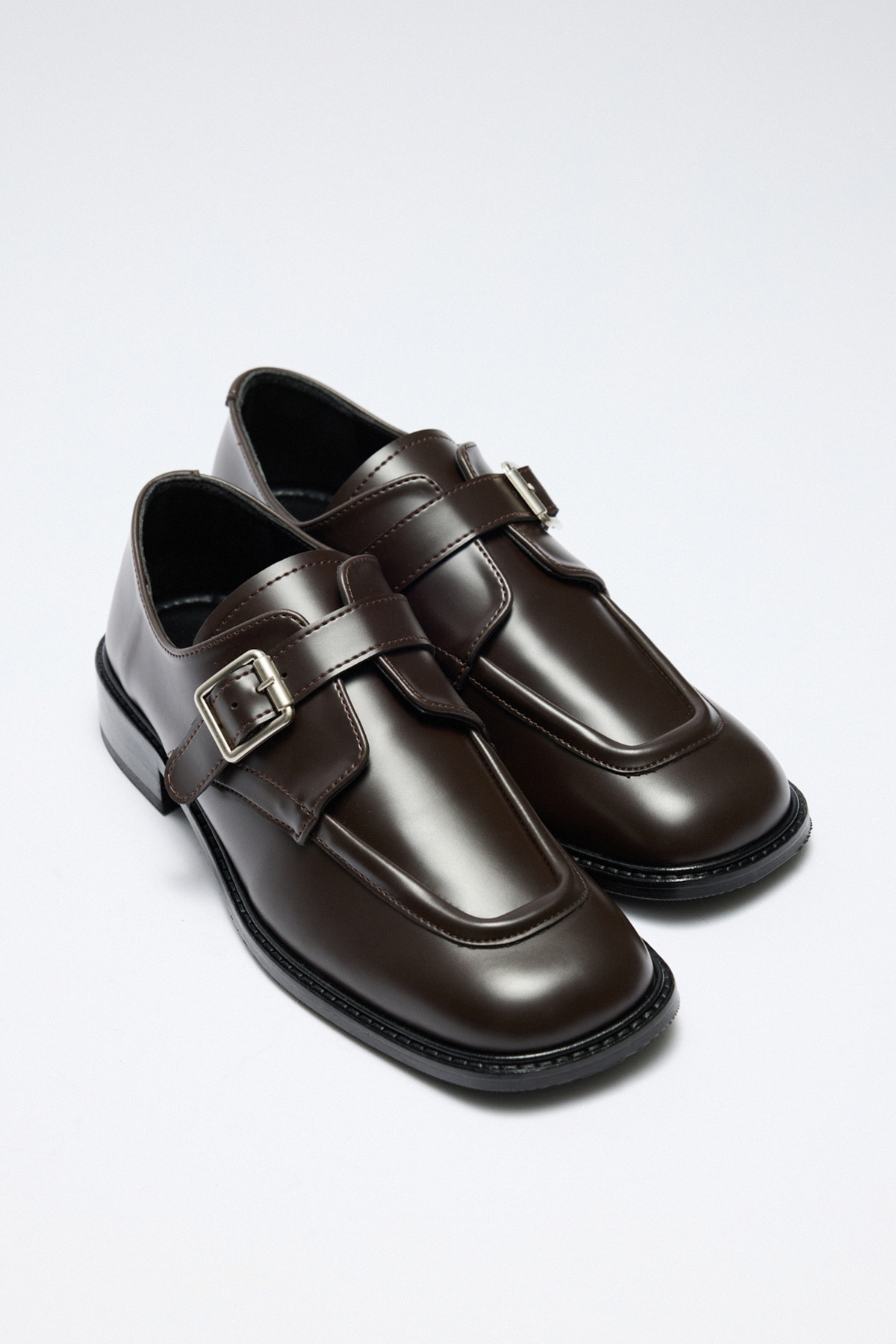 Kemer Detaylı Loafer Acı Kahve Kadın Loafer