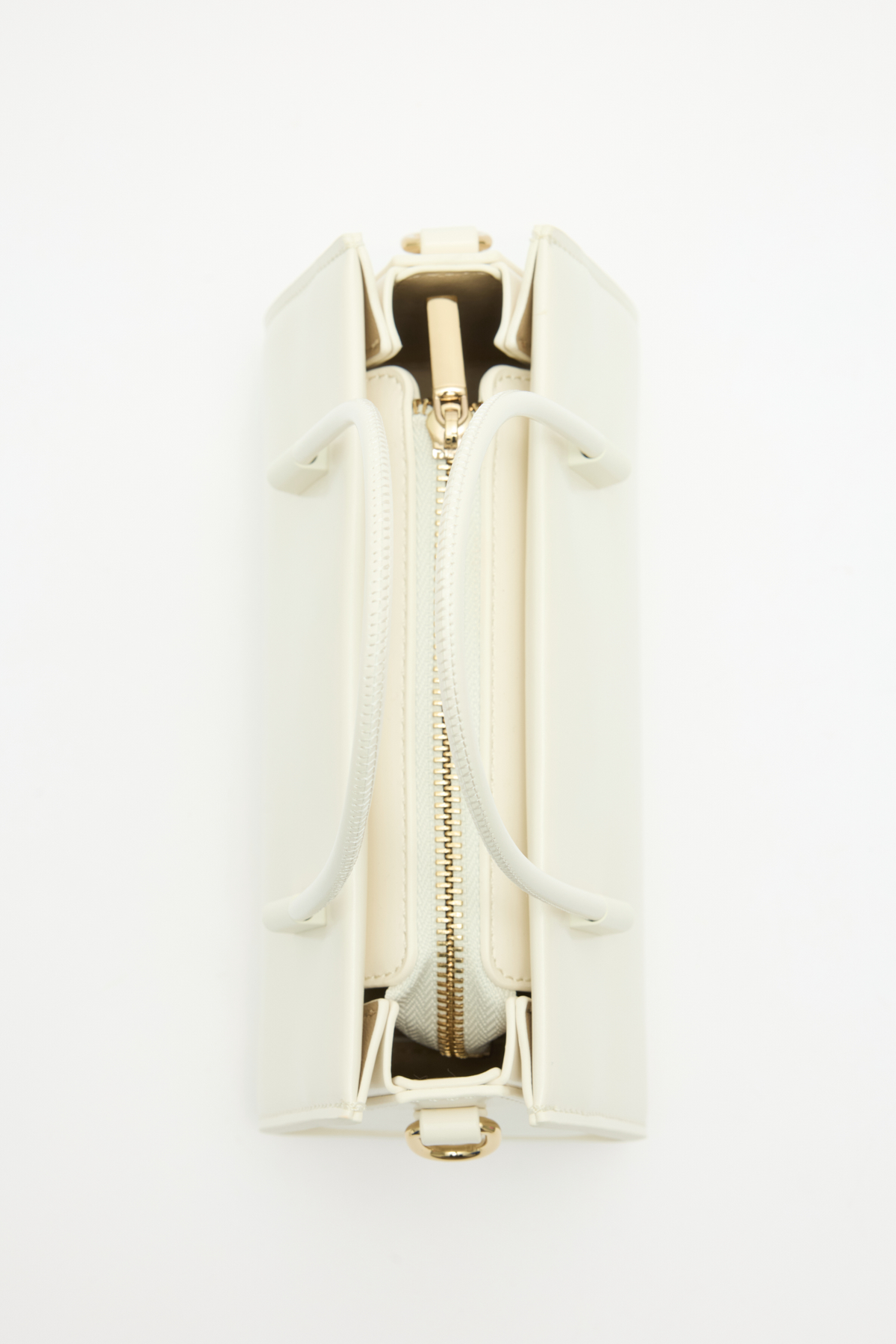 Klasik Kesim Beyaz Kadın Çanta