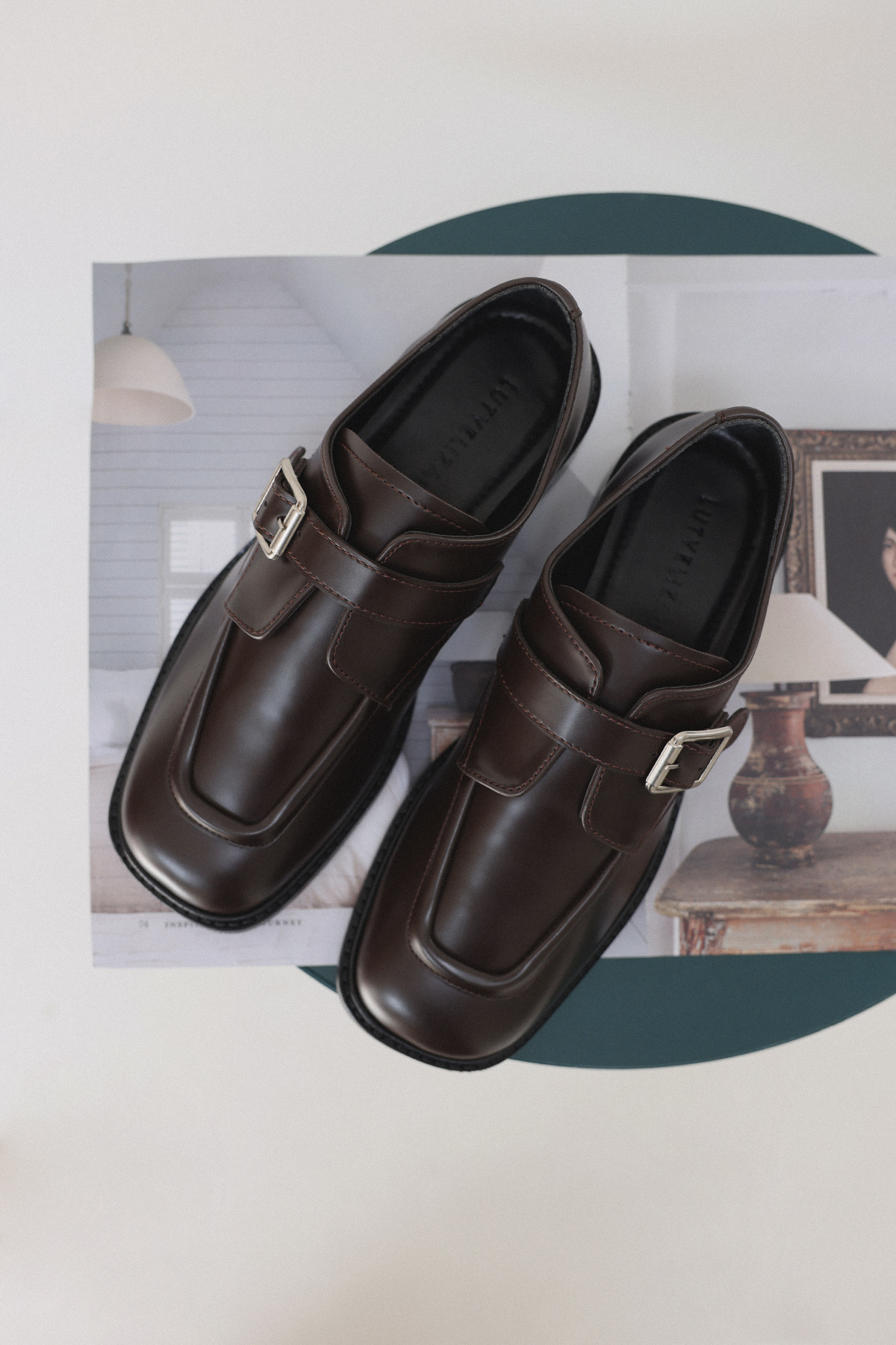 Kemer Detaylı Loafer Acı Kahve Kadın Babet
