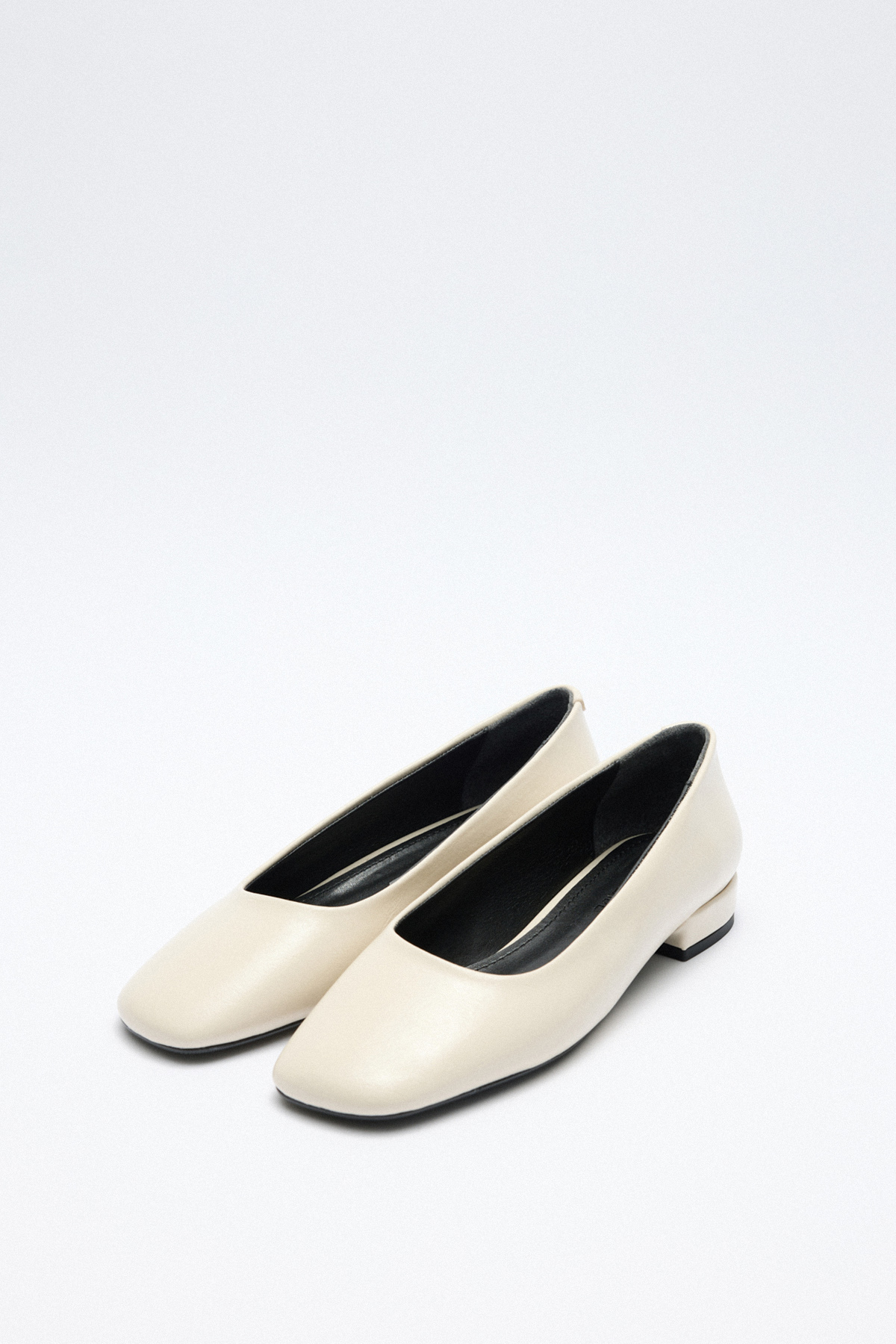 Mini Topuklu Kemik Kadın Babet