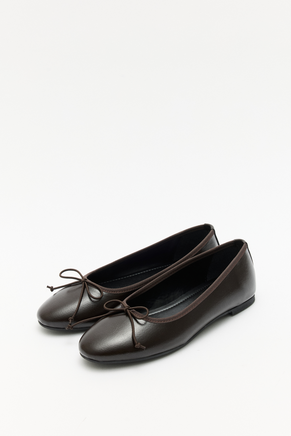 Minimal Kurdele Detaylı Acı Kahve Kadın Babet