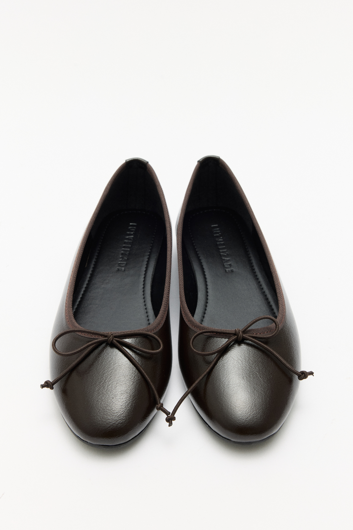 Minimal Kurdele Detaylı Acı Kahve Kadın Babet