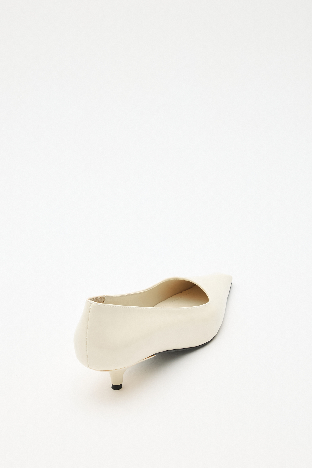 Minimal Küt Burun Kemik Kadın Topuklu