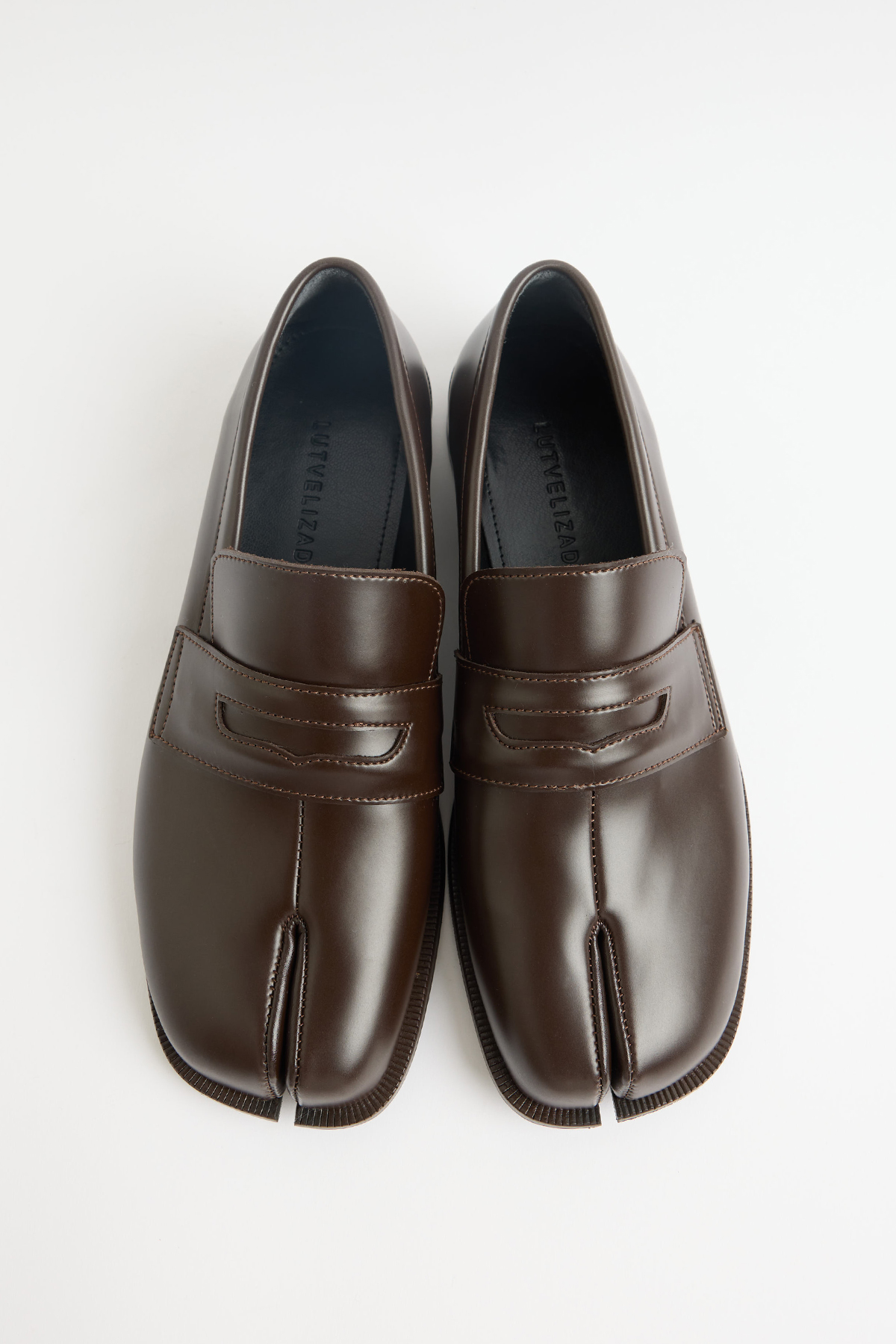 Parmak Arası Klasik Loafer Acı Kahve Kadın Loafer