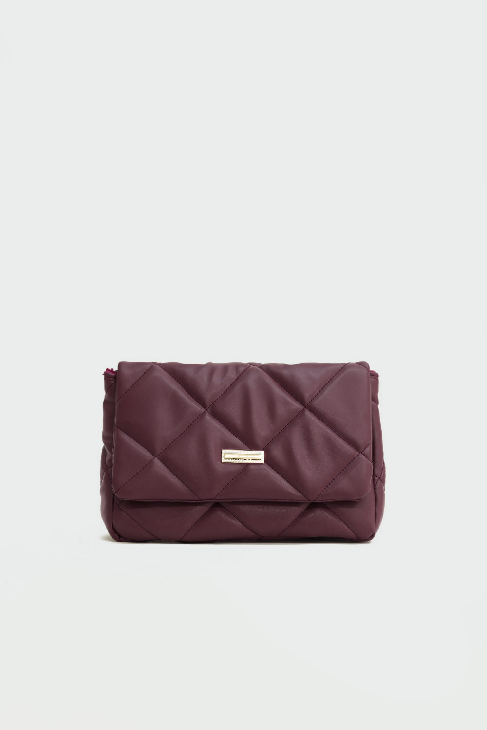 Saddle Önden Kapaklı Bordo Kadın Çanta
