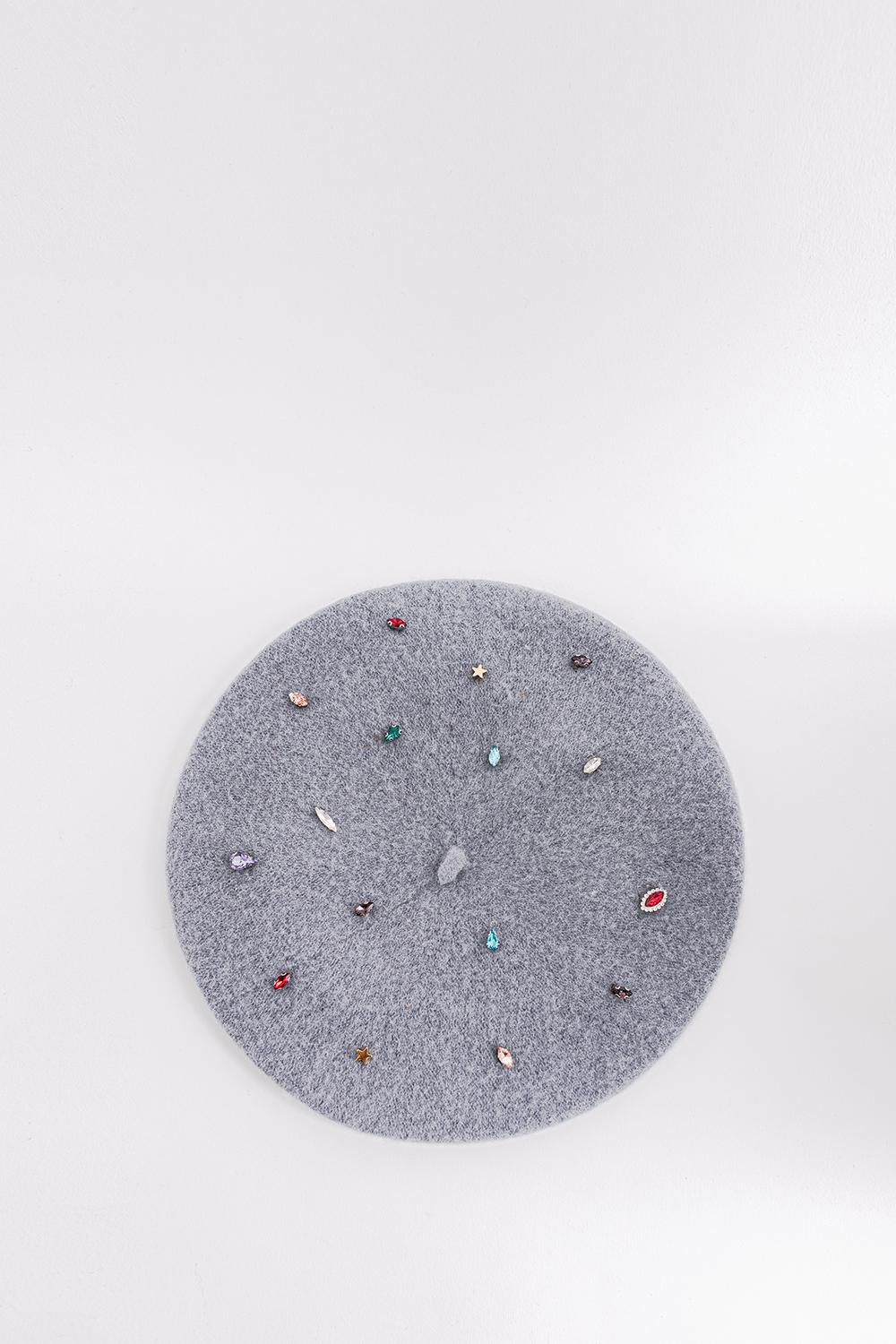 Bety Gri Kadın Şapka