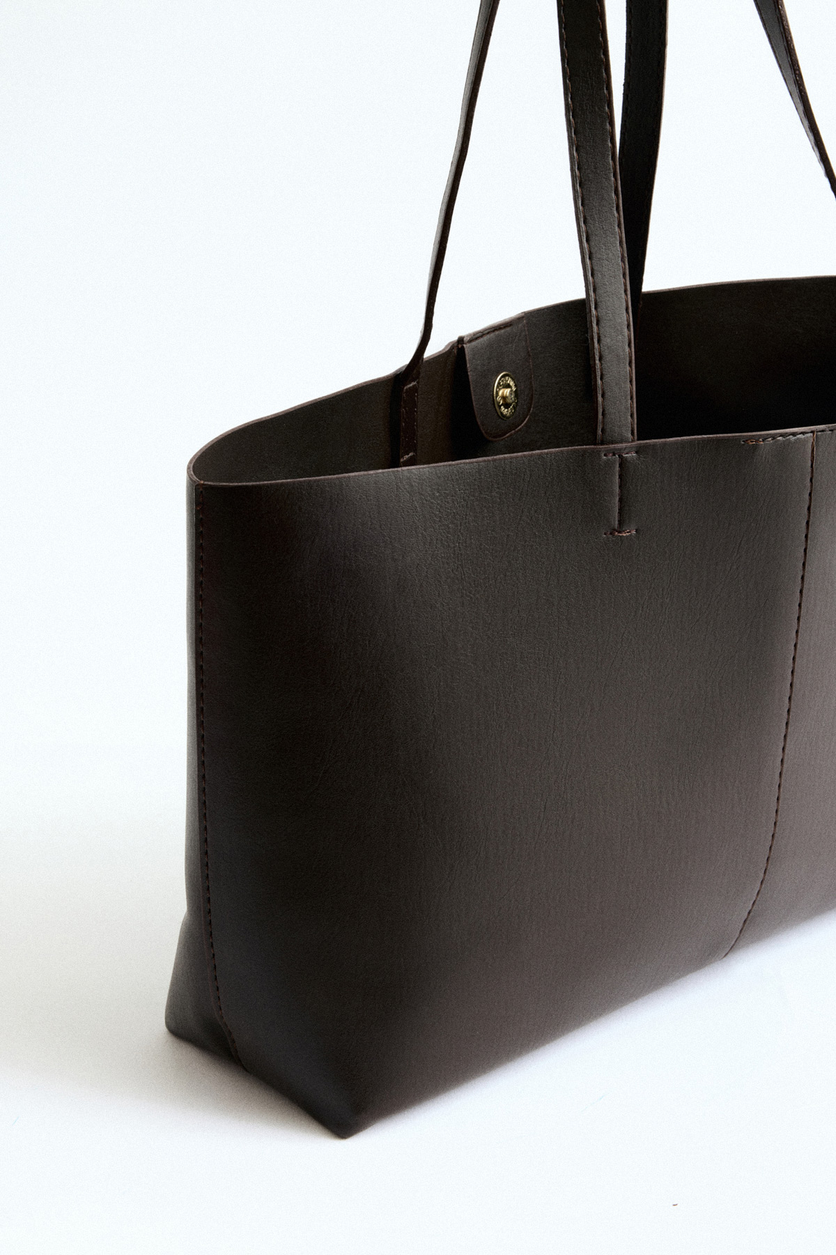 Shopper Orta Boy Acı Kahve Kadın Çanta