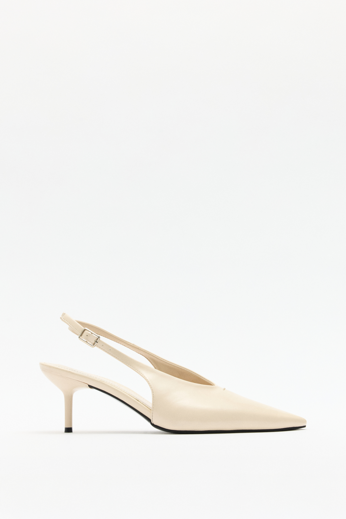 Sivri Burun Dekolteli Kemik Kadın Topuklu