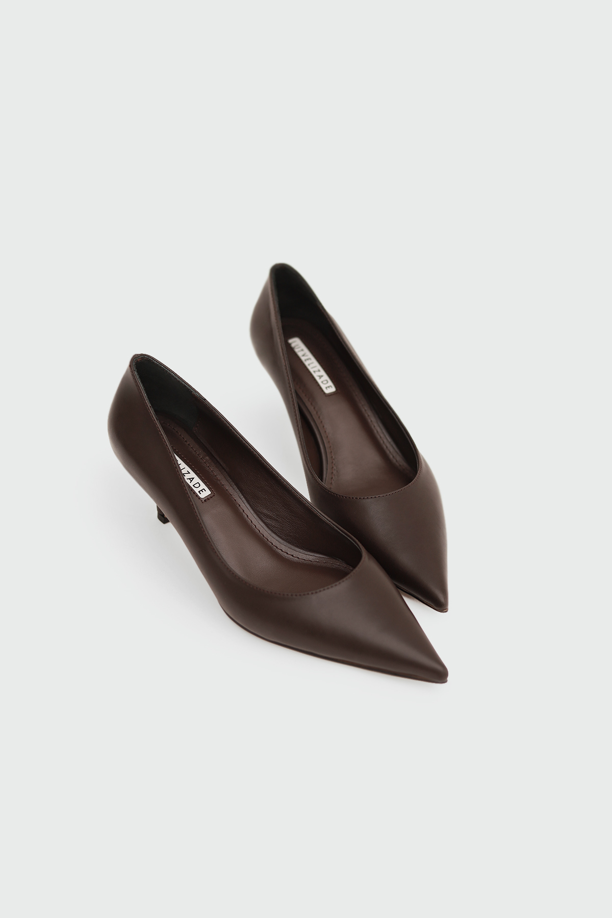 Sivri Burun Stiletto Acı Kahve Kadın Topuklu