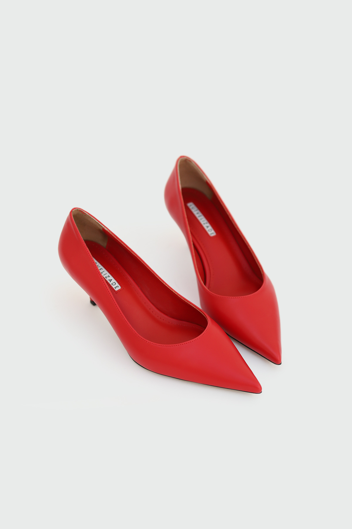 Sivri Burun Stiletto Kırmızı Kadın Topuklu