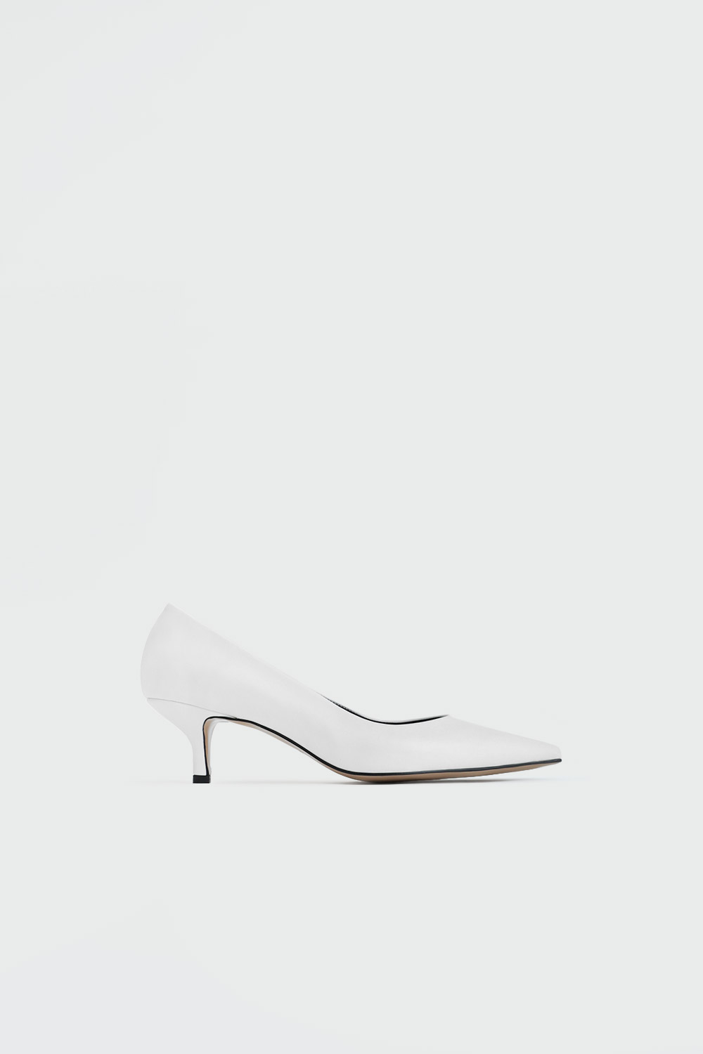 Sophia Sivri Burun Stiletto Beyaz Kadın Topuklu