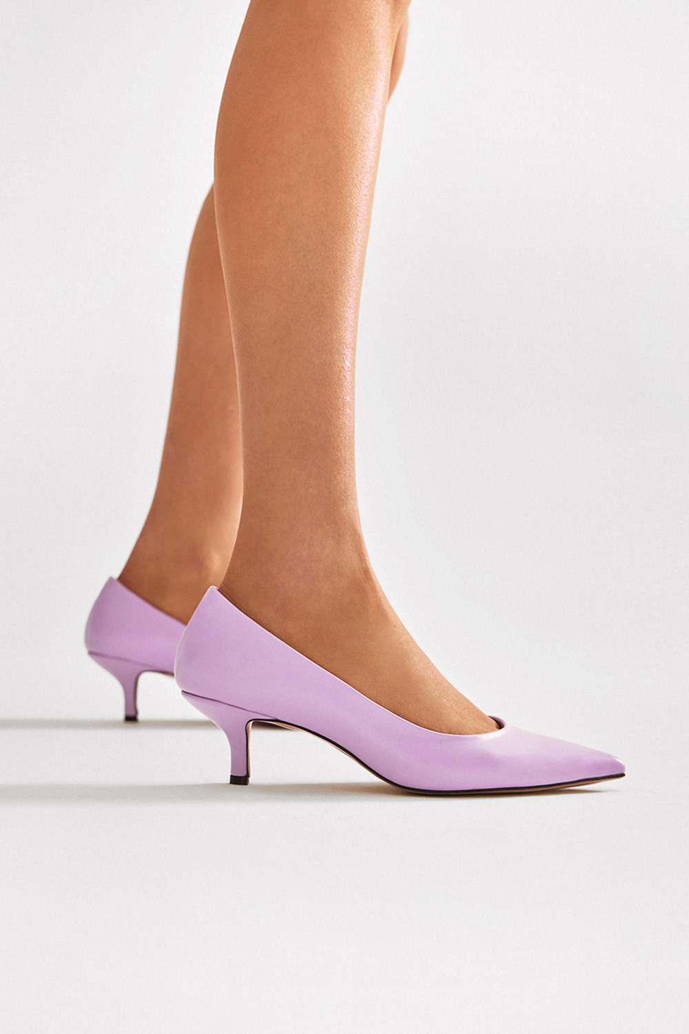 Sophia Sivri Burun Stiletto Lila Kadın Topuklu