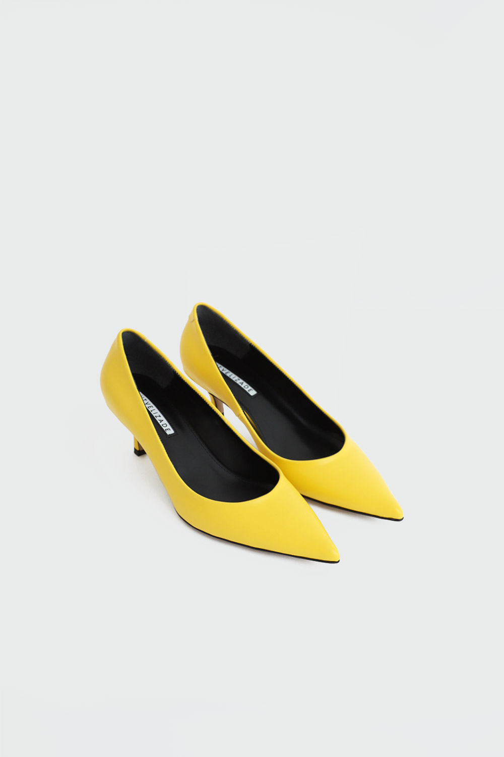 Sophia Sivri Burun Stiletto Sarı Kadın Topuklu