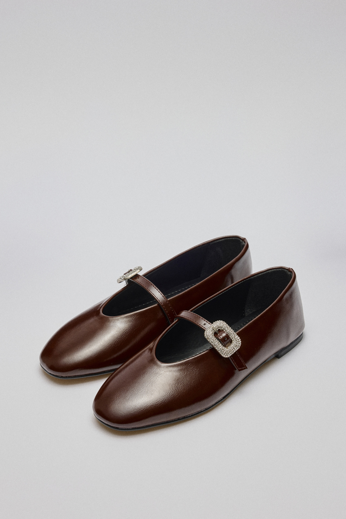 Taşlı Toka Detaylı Acı Kahve Kadın Babet