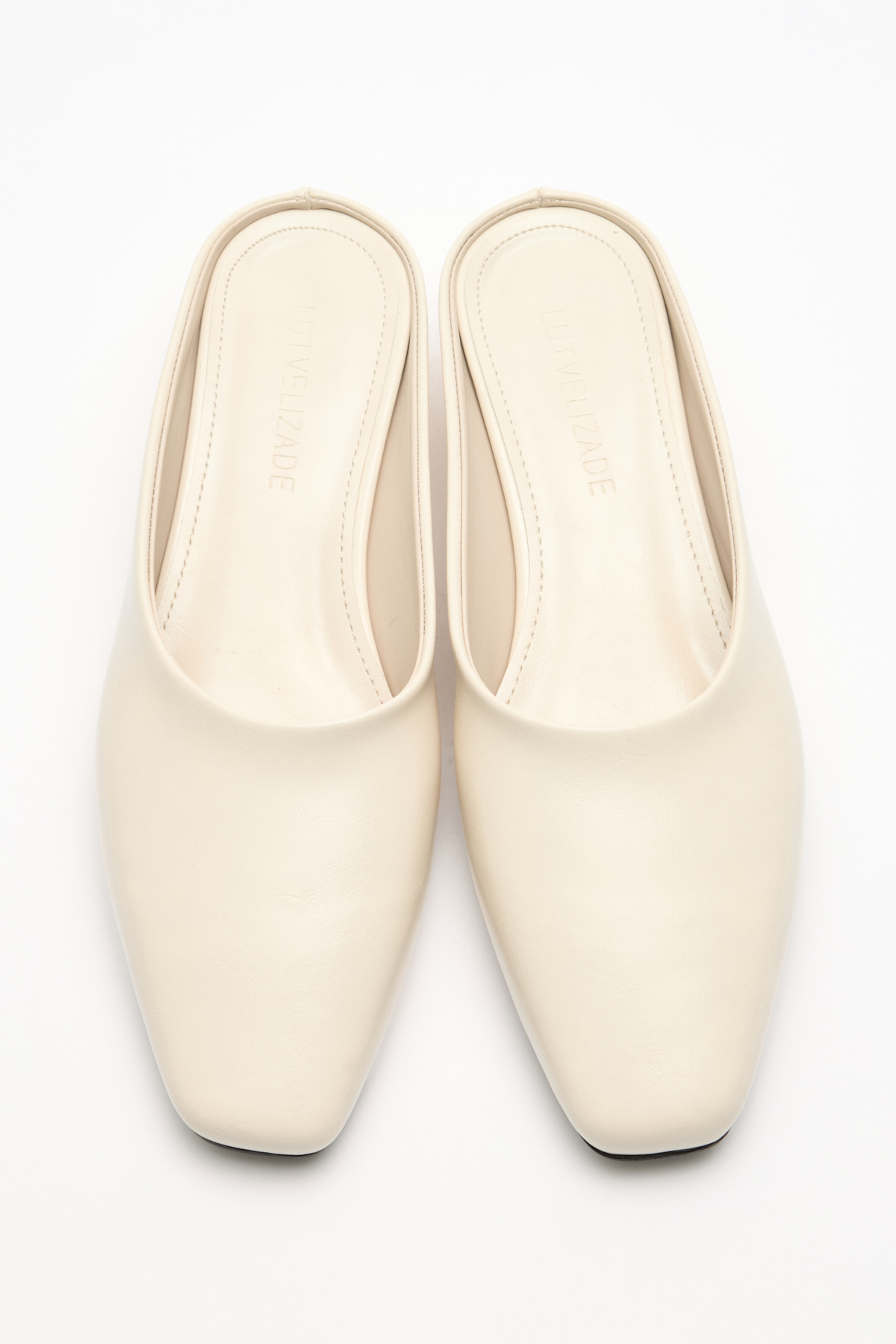 Deri Görünümlu Dolgu Topuk Kemik Kadın Topuklu