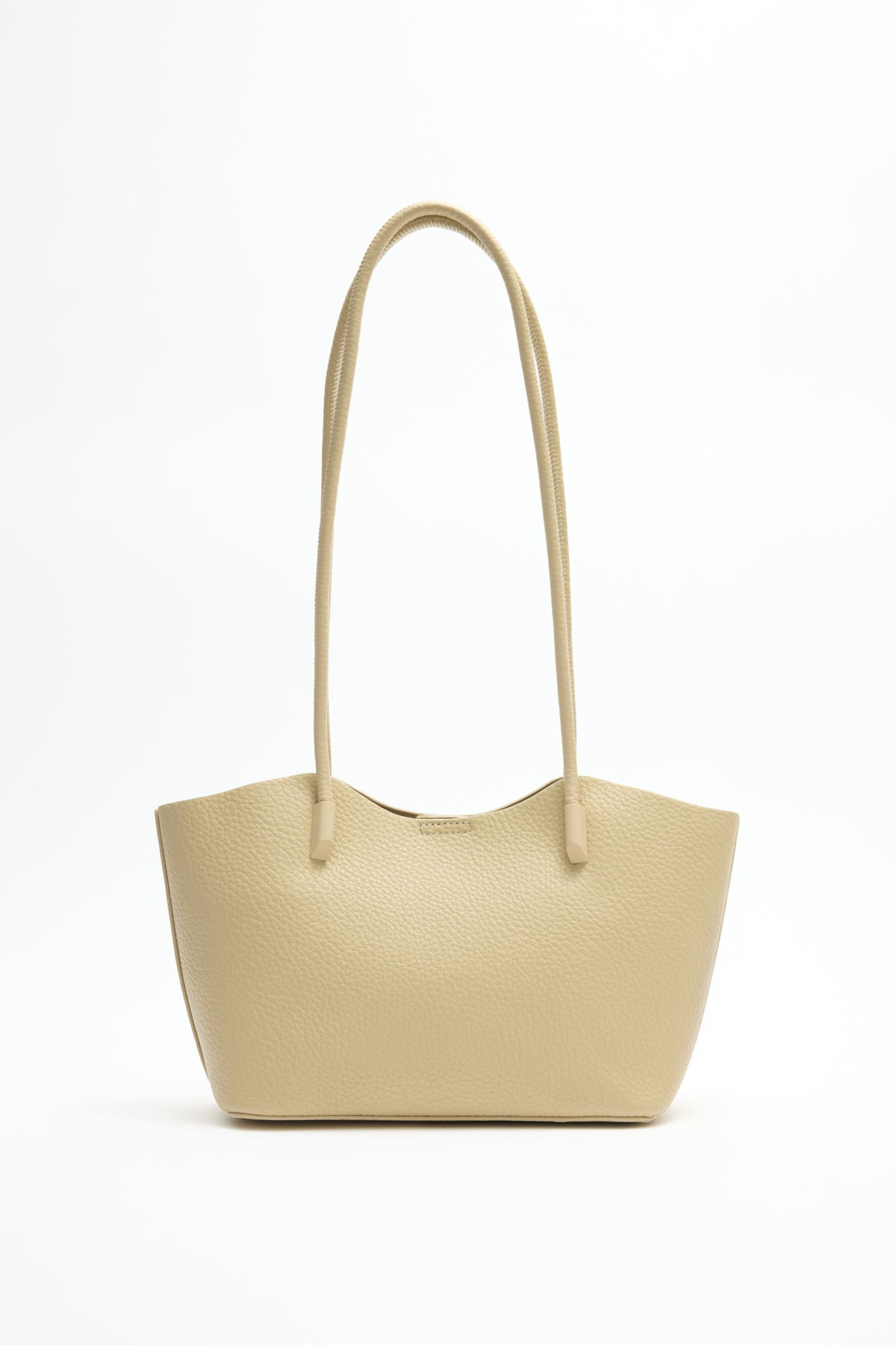 Uzun Askılı Deri Görünümlü Vizon Kadın Çanta