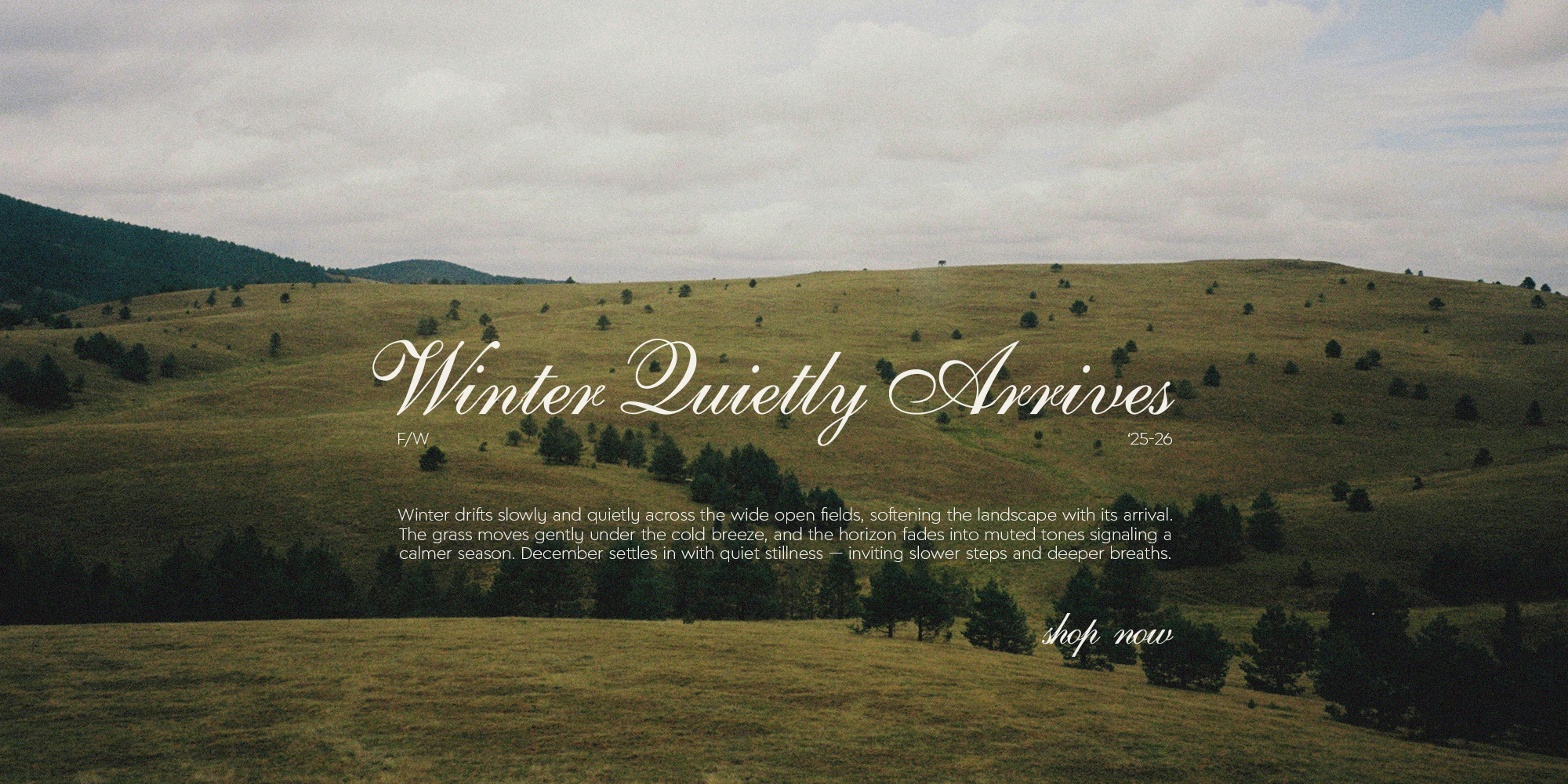 Winter Quietly Arrives